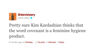 Illustration for article titled Twitter, Where Every Celebrity Can Rant About The Kardashian Divorce